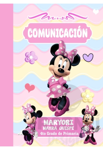 Minnie Mouse Rosado 02 Portada